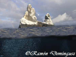 Use to be a volcano, Roca Partida is one of the most remo... by Ramón Domínguez 